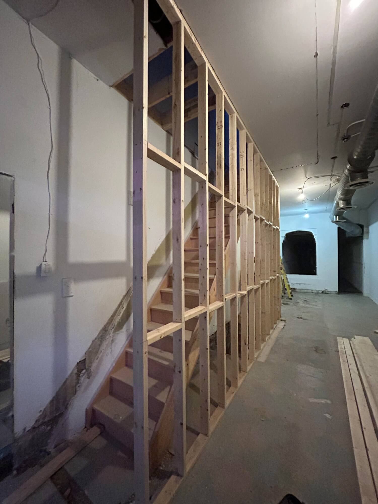 Commercial wood framing